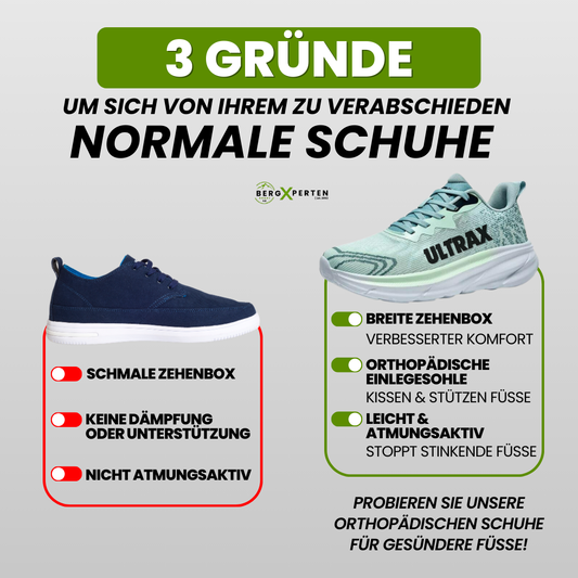 UltraX™ Sneaker - Ergonomische Laufschuhe mit hochwertiger Dämpfung - Unisex