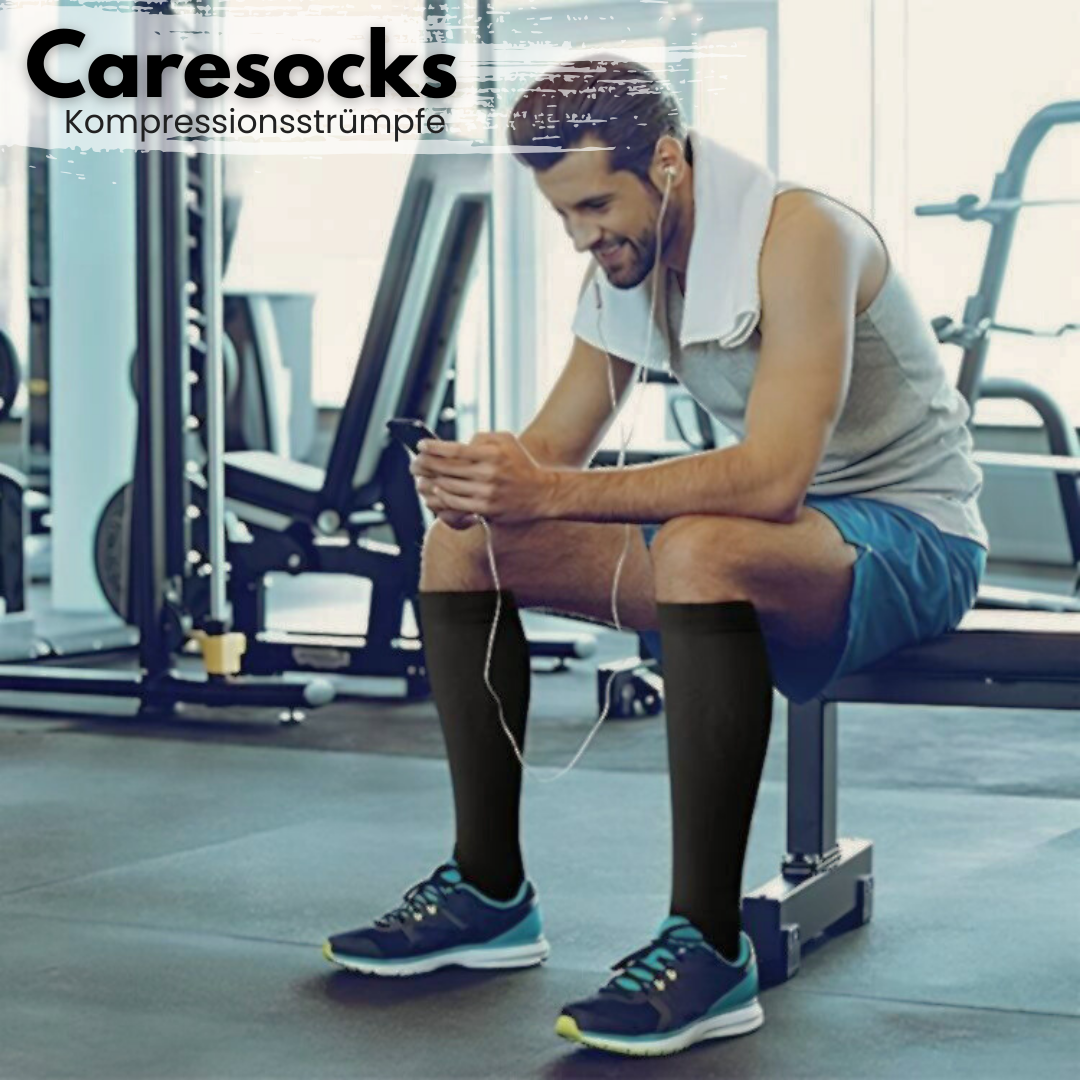 Caresocks™ orthopädische Kompressionsstrümpfe - verhindert Krampfadern & entlastet müde Füße