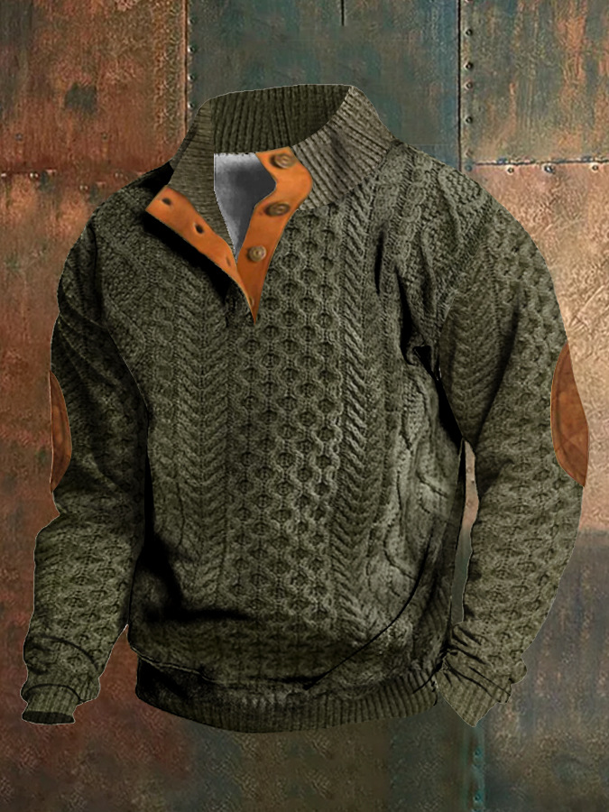 Vintage Vibe Herren Pullover