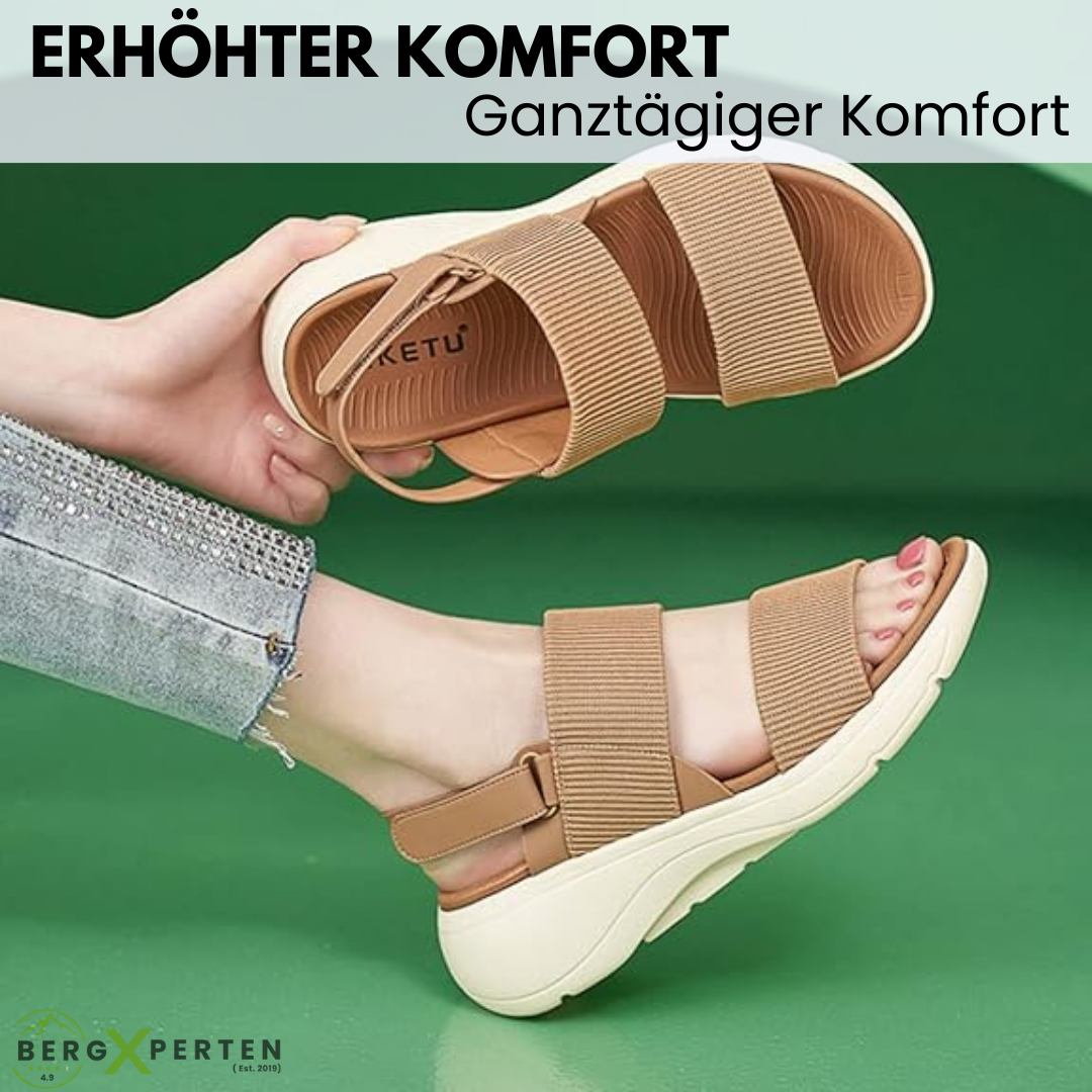 OrthoRina™ - Orthopädische Sandalen mit Fersenpolsterung für maximalen Tragekomfork