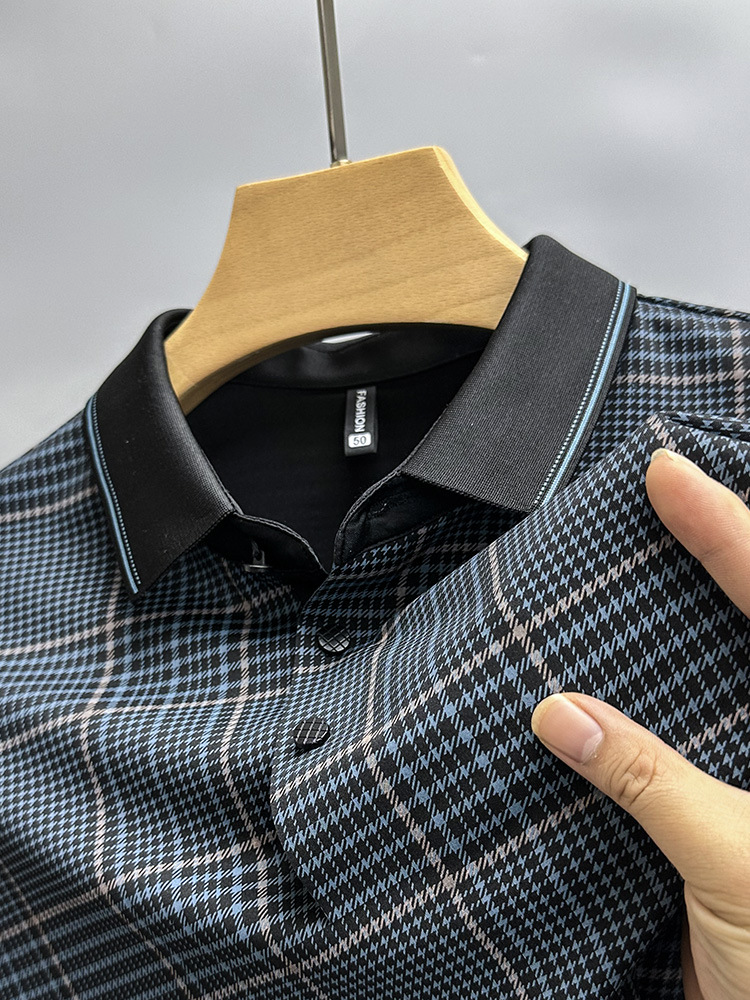 Enzo Checkered Polo Shirt