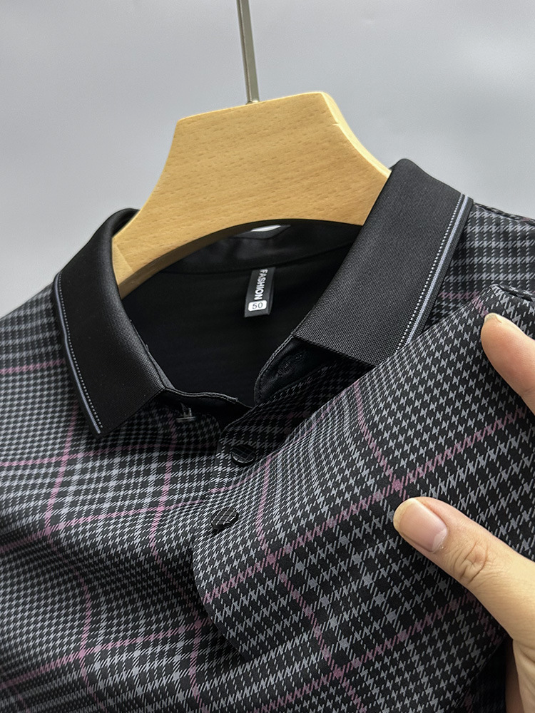 Enzo Checkered Polo Shirt