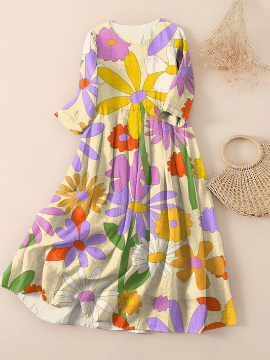 Blumenfee Maxidress