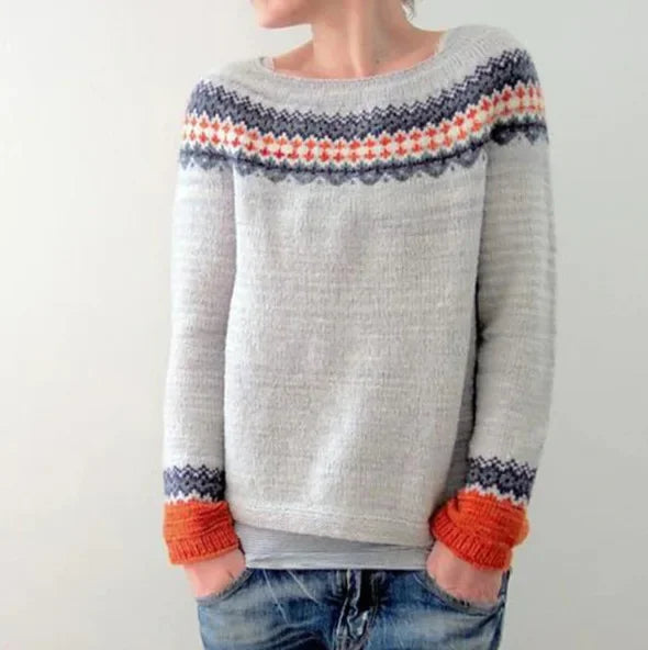 Pearl - Damenpullover mit Details