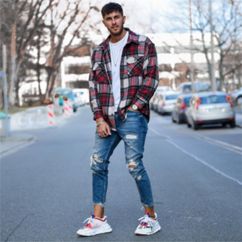 TrendRipped Männer Jeans