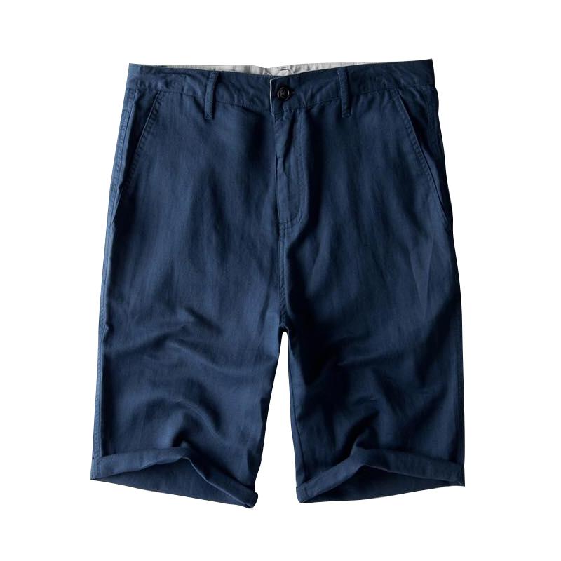 Herren Shorts aus Leinen & Baumwolle