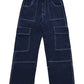 Antony - Denim gerade Baggy Hosen