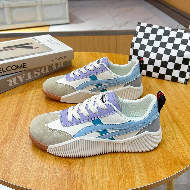 Lauren - Ultrabequeme Vintage Sneakers - Floriluxe