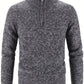 Raphael™ | Warmer Pullover mit Reißverschluss