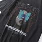 "Underground" - Oversize T-Shirt mit Print