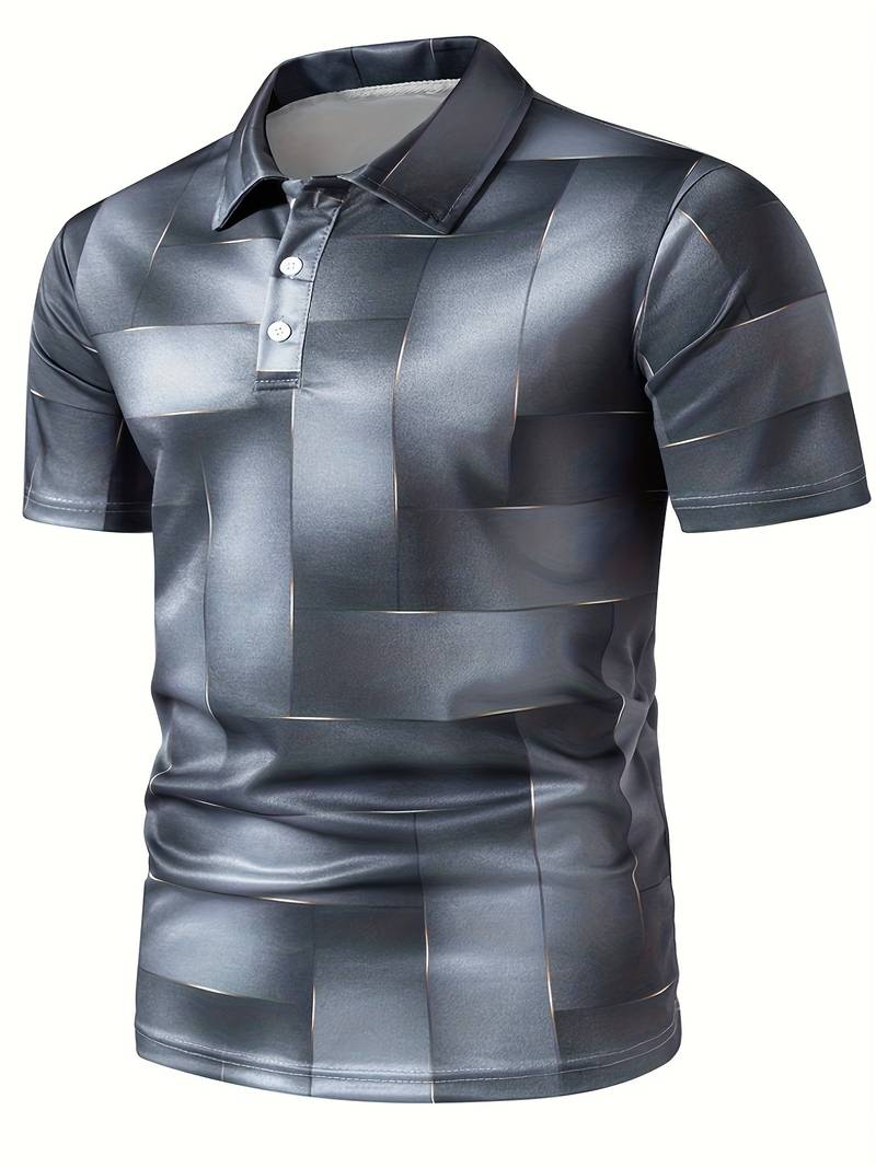 Brian – stylischer button-up für herren