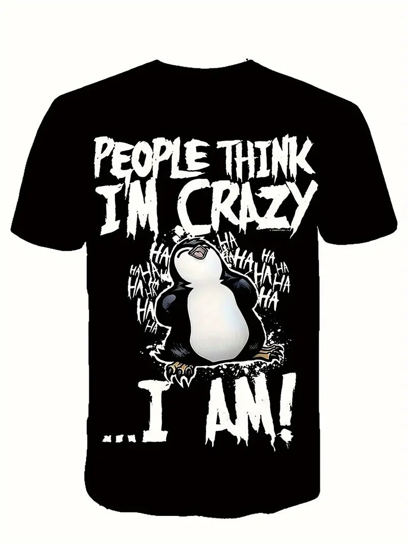 Gary – pinguin-crazy-shirt für männer