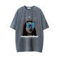 "Underground" - Oversize T-Shirt mit Print