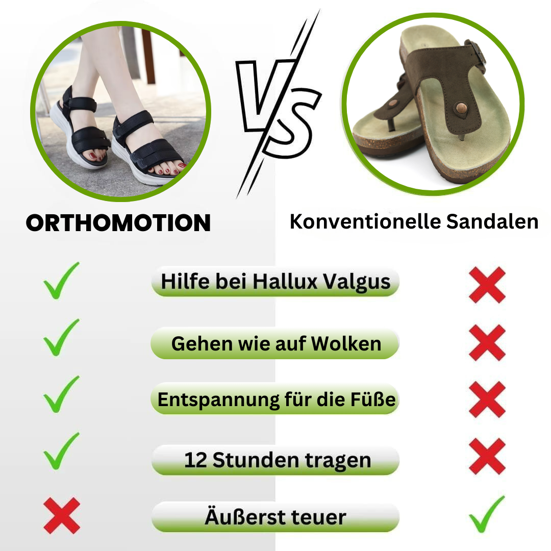 OrthoSport™  - sportliche Schmerzlinderungs-Sandalen