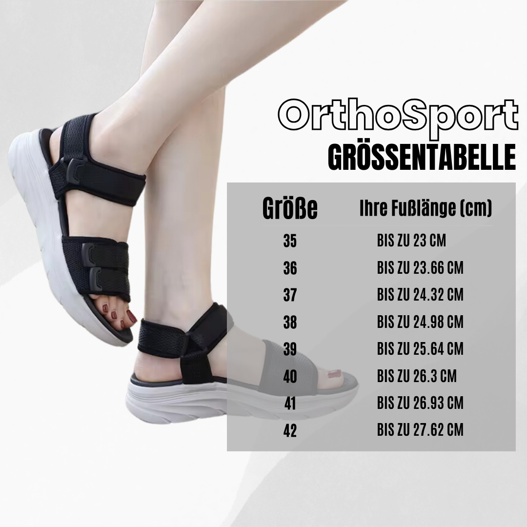 OrthoSport™  - sportliche Schmerzlinderungs-Sandalen