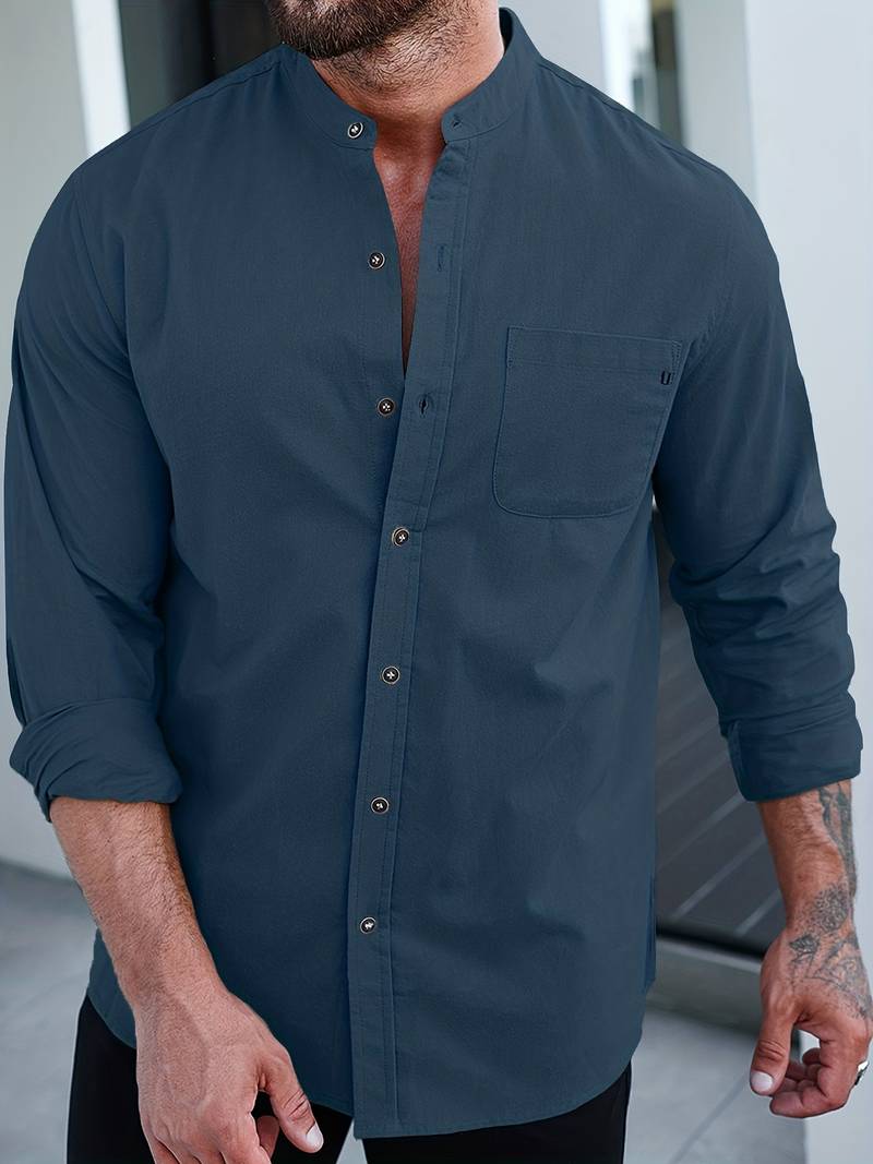 Anthony – lässiger button-down für herren