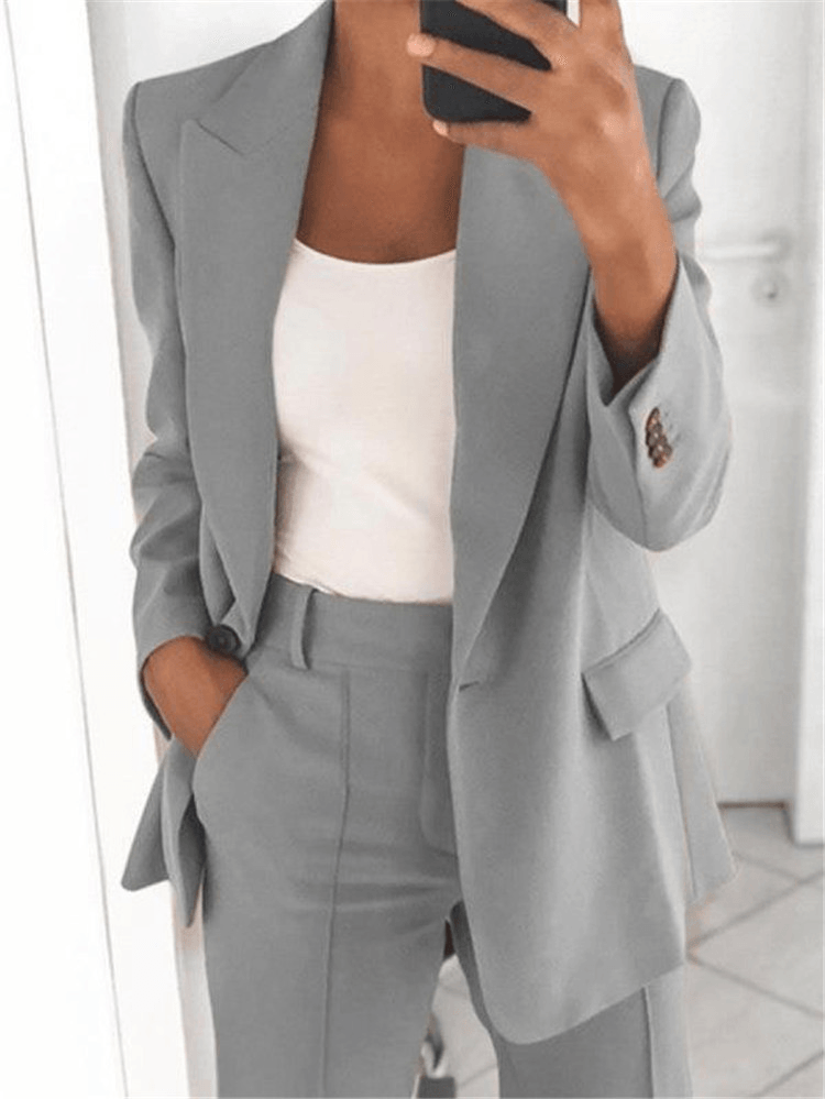 Marilyn™️ | Stilvoller Blazer-Anzug Für Frauen - Schmeichelnde Passform