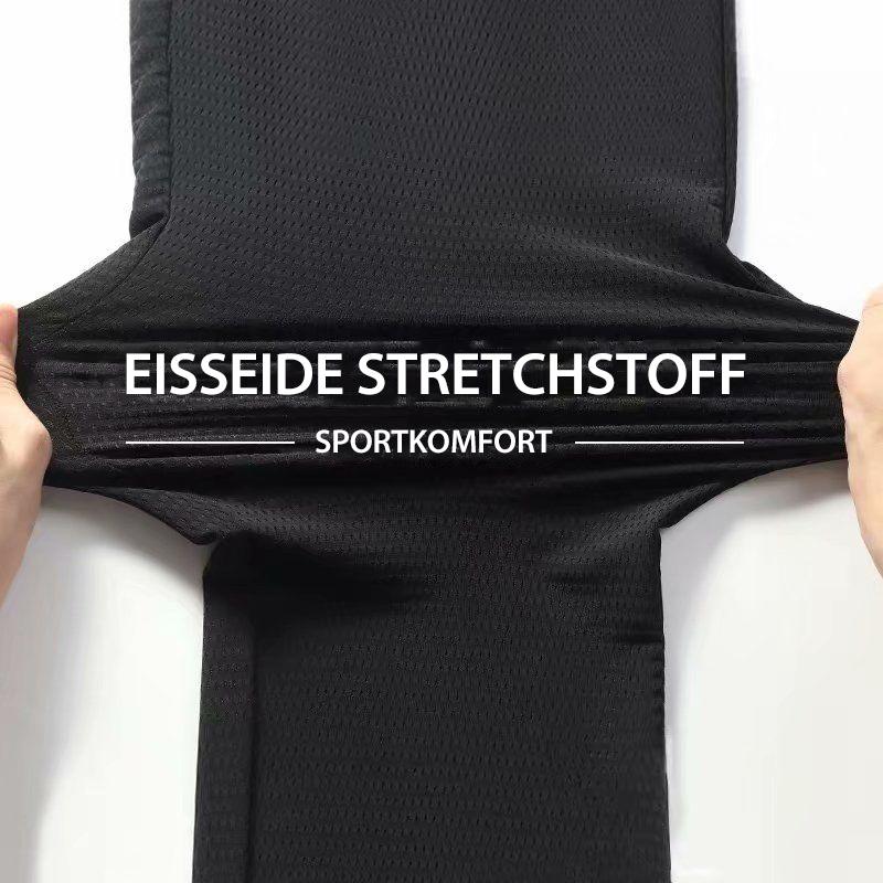 Männer Eisseide Fitness Elastische Yoga Hose