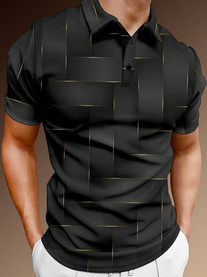 Brian – stylischer button-up für herren