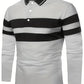 Christopher – lässiges colorblock-langarmshirt