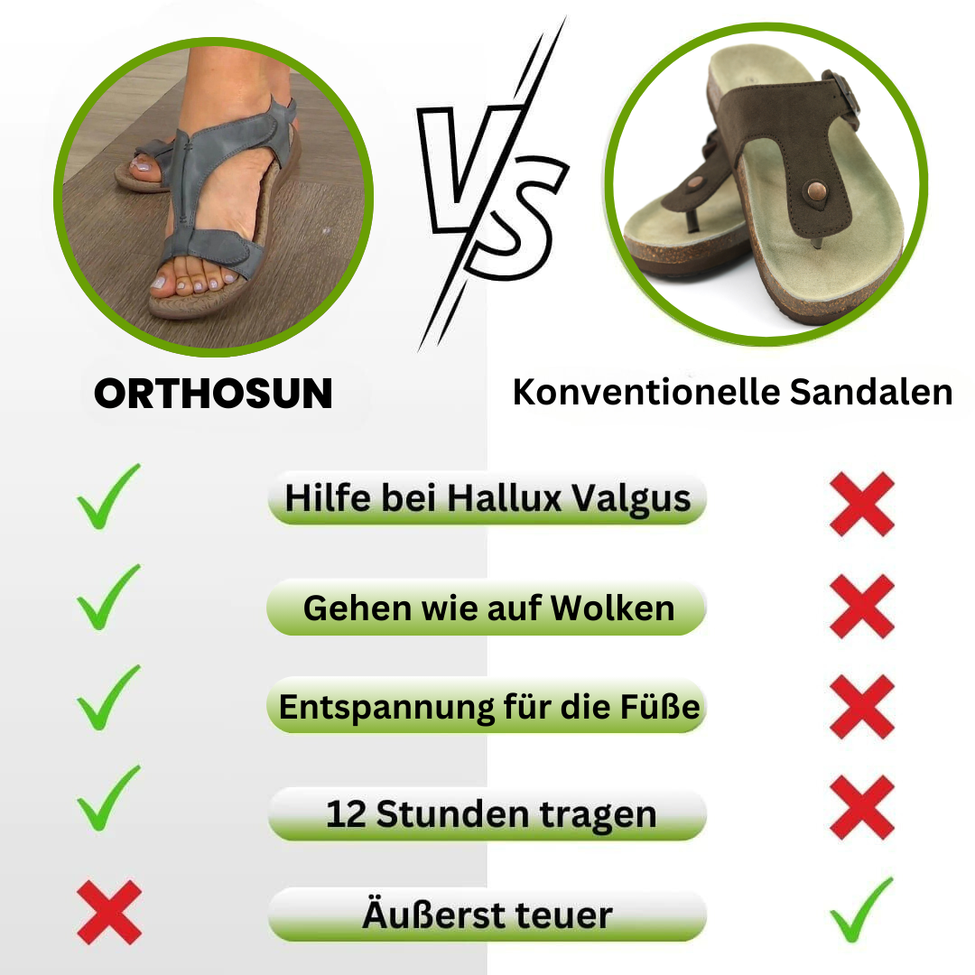 OrthoSun™ - ergonomische Schmerzlinderungs-Sandalen