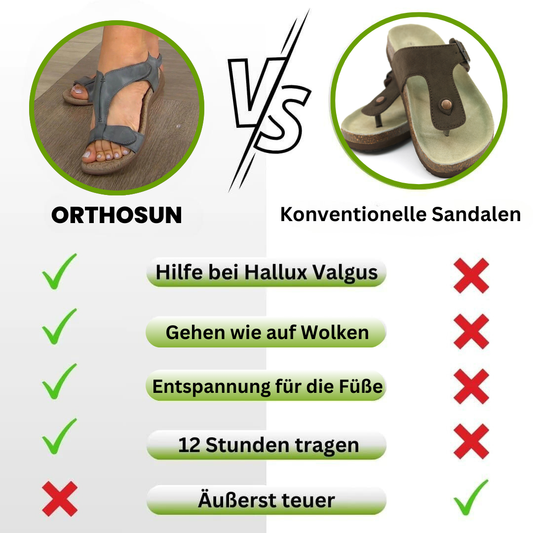 OrthoSun™ - ergonomische Schmerzlinderungs-Sandalen