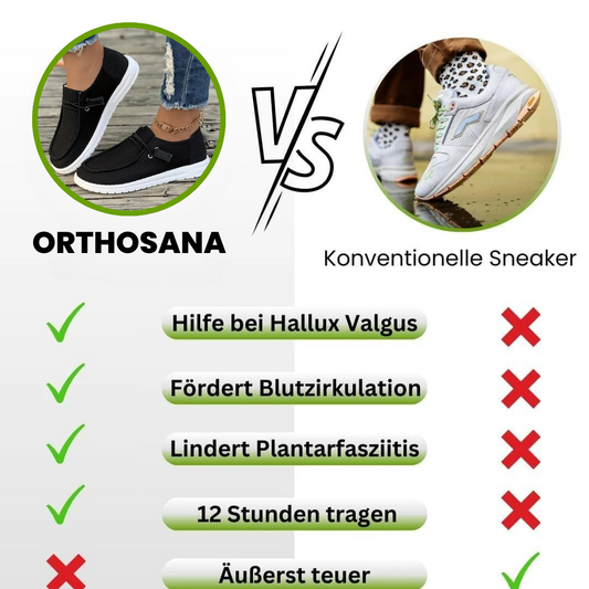 OrthoSana™ - orthopädische schmerzlindernde Freizeitschuhe für Damen