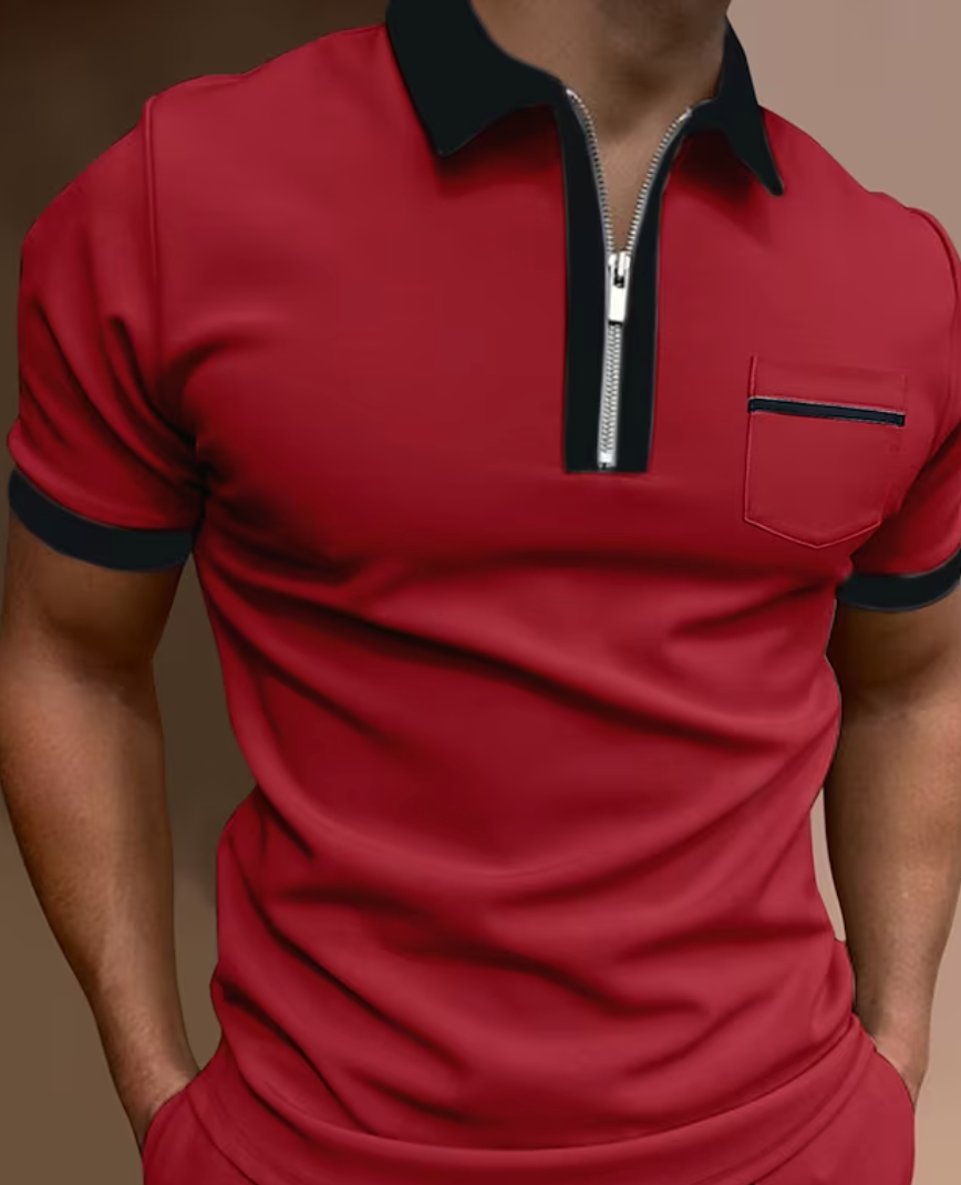 Harrison - Poloshirt Refined Charm - Einzigartig elegant für anspruchsvolle Gentlemen