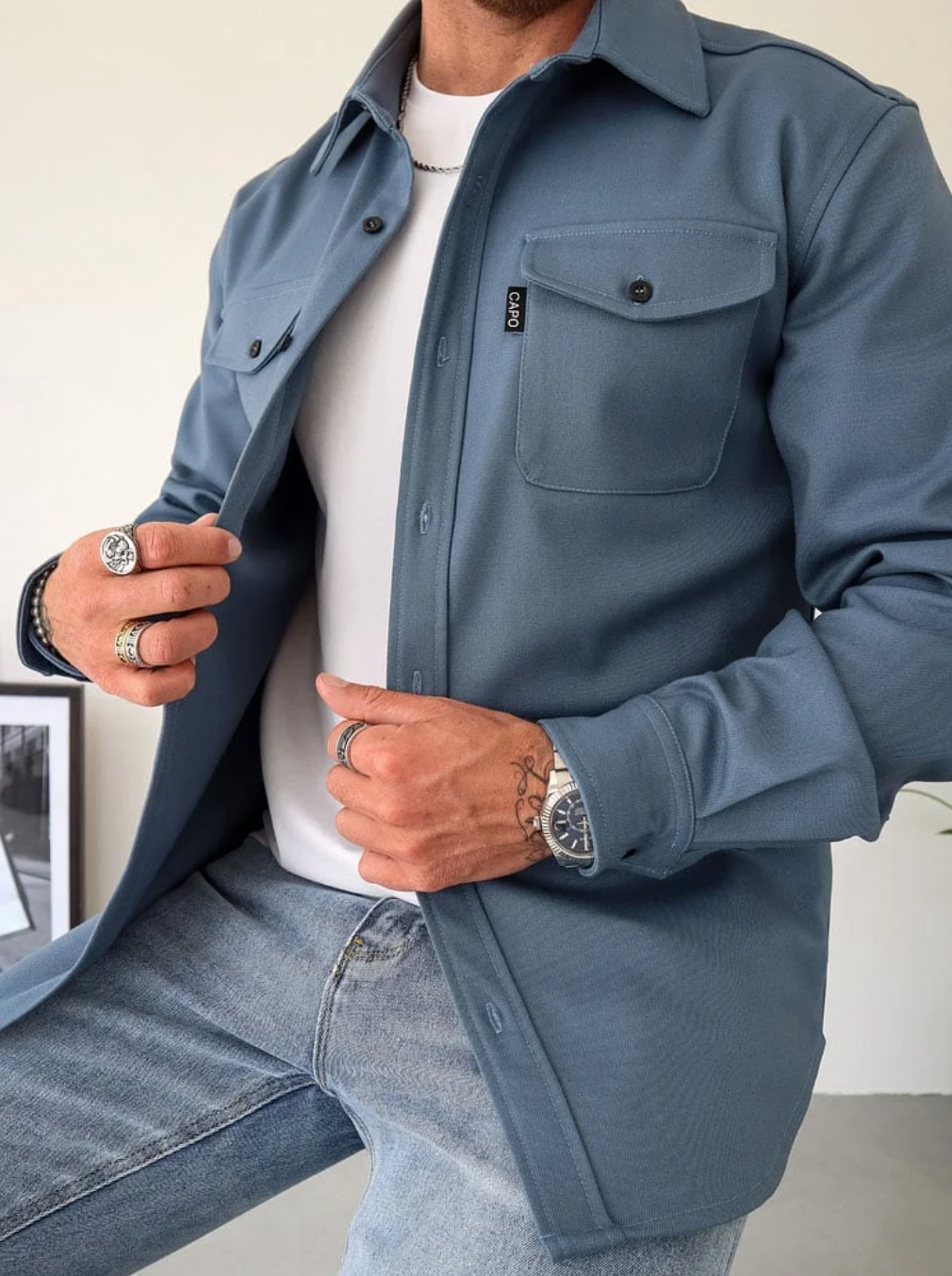 Christopher – stylisches shirt für den herbst