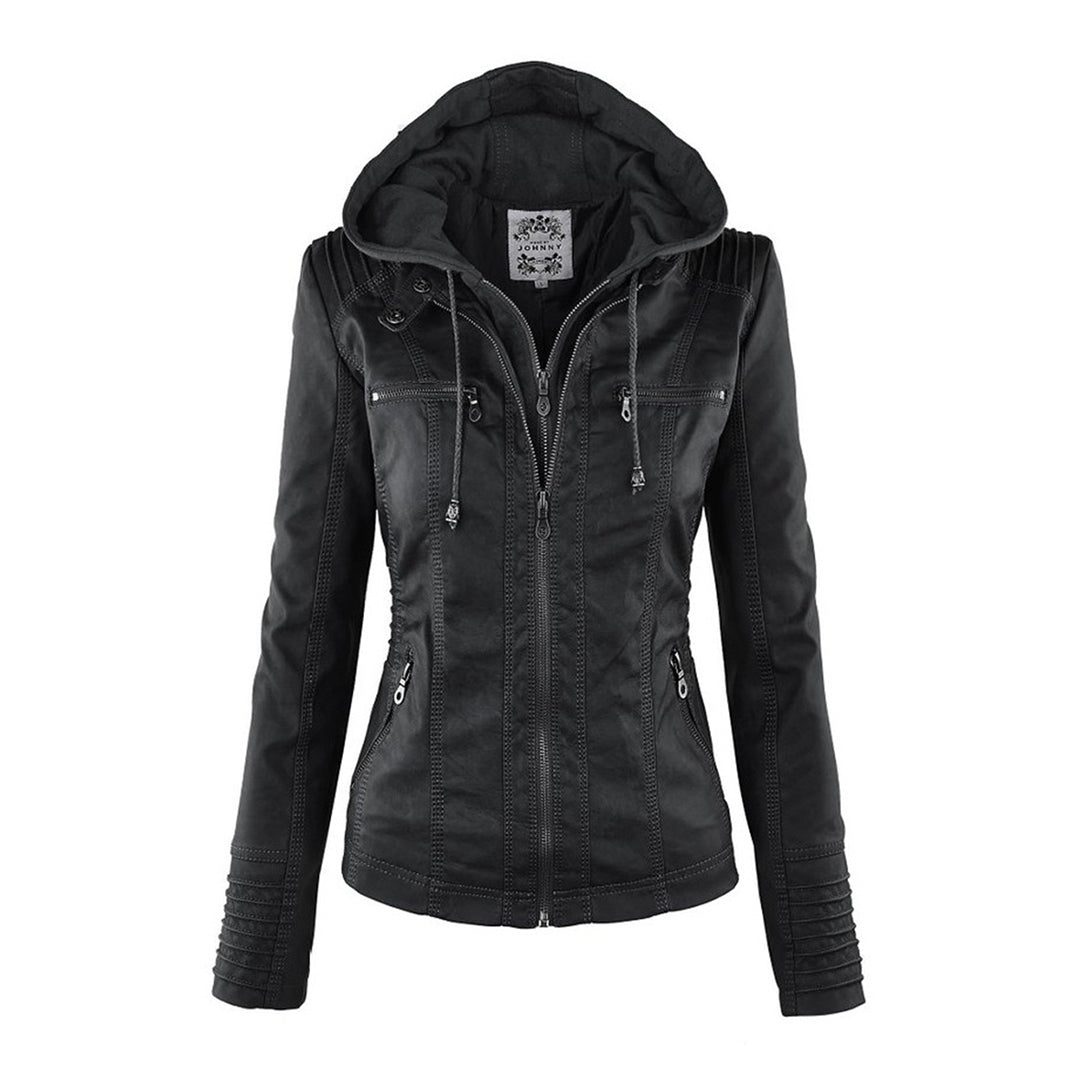 Stylische Lederjacke