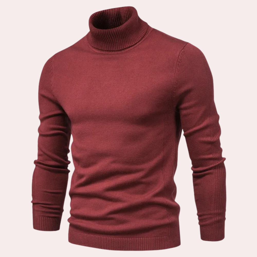 Lässiger Rollkragenpullover für Herren