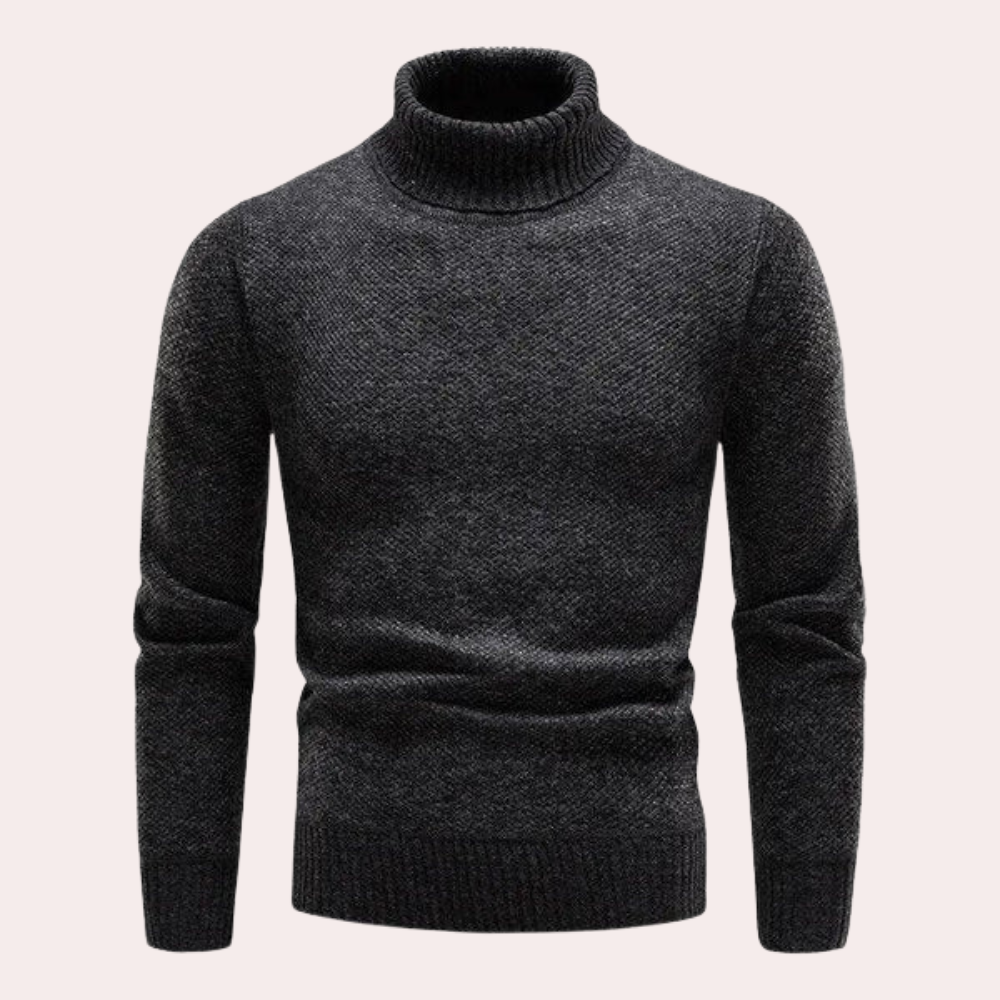 Schicker Rollkragenpullover für Herren