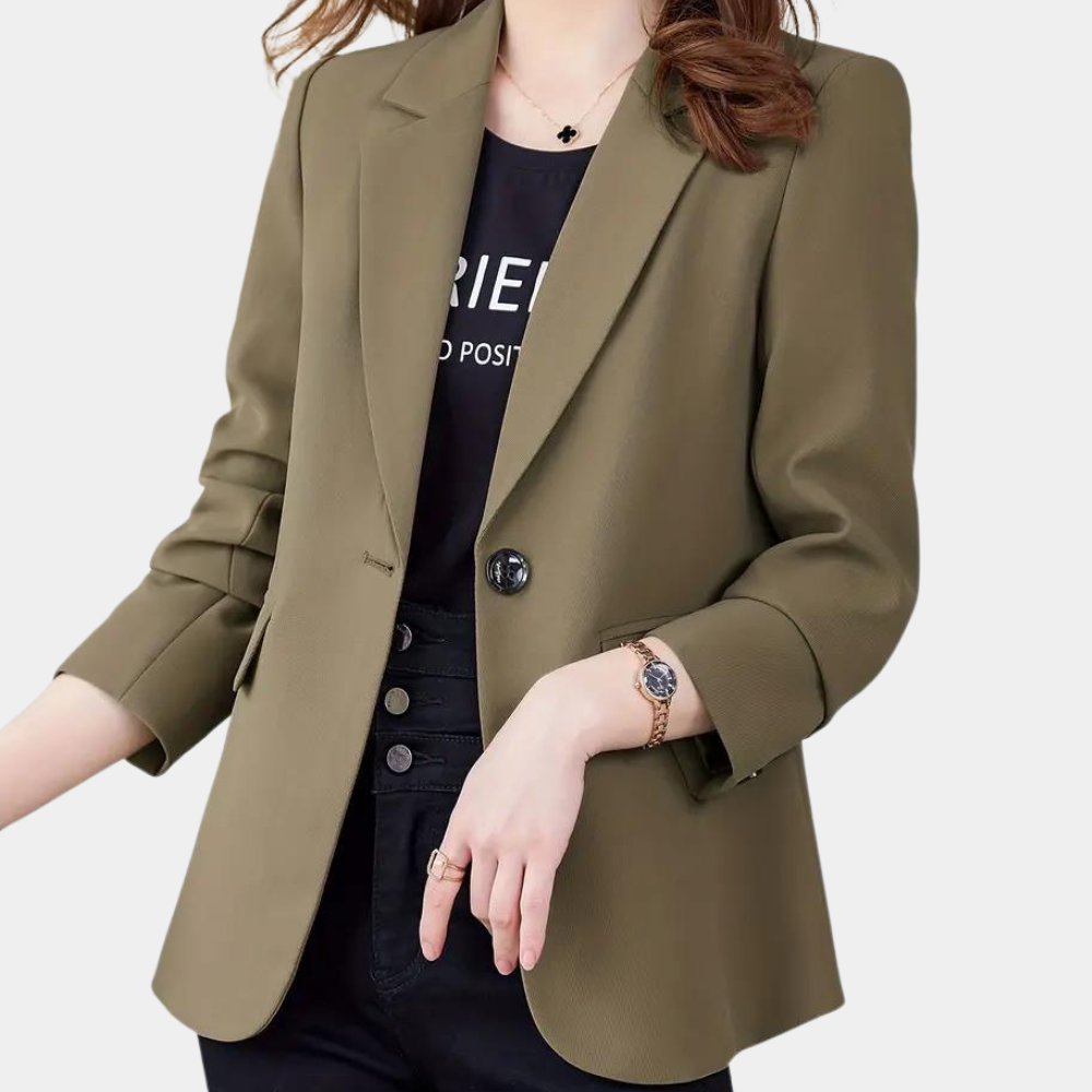 Lässiger Reversblazer für Damen