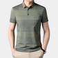 Stilvolles gestreiftes Herren-Poloshirt