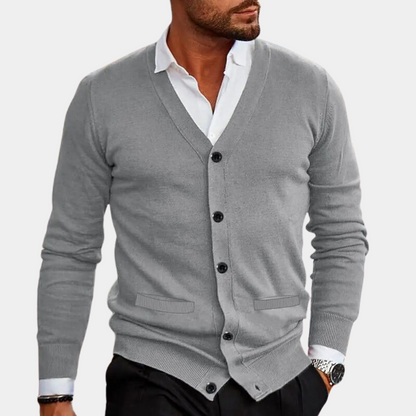 Lässige Strickjacke für Herren