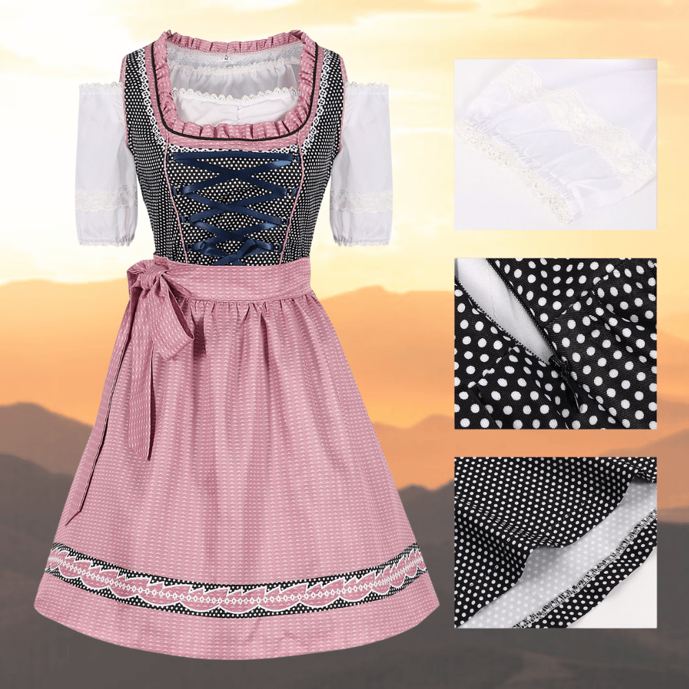 TRACHTIG HANNA - Einzigartige Tracht für Damen mit Schürze und Bluse