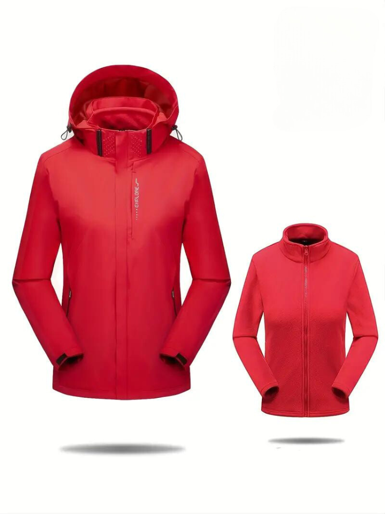 Corina Windbreaker Jacke | Warme Outdoorjacke für Frauen für den Winter