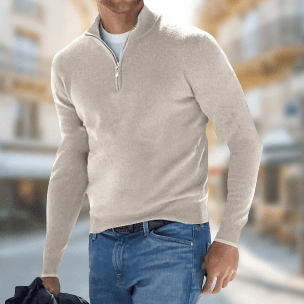 Theo - Der bequeme und elegante Pullover für den Übergang