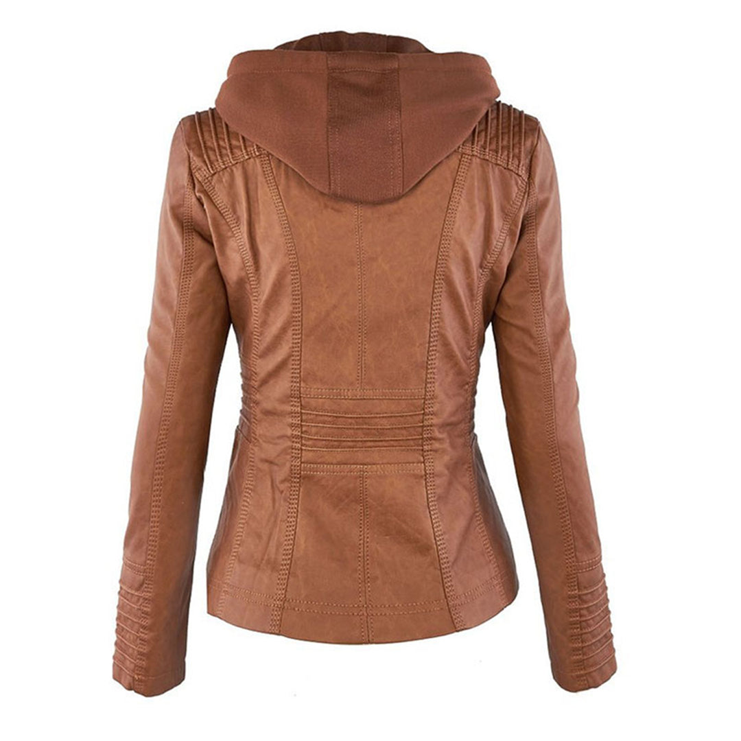 Stylische Lederjacke