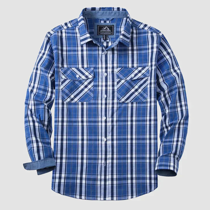 Elijah – lässiger karierter button-down