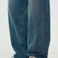 Aric - straight denim wide jeans