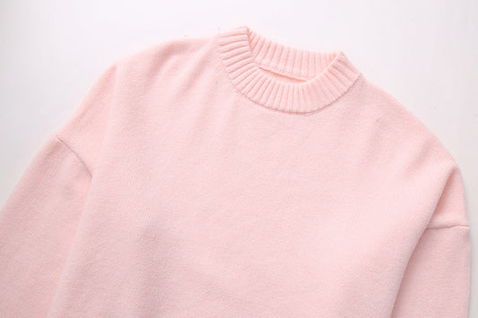 Gisella™ | Bequemer rosa Pullover