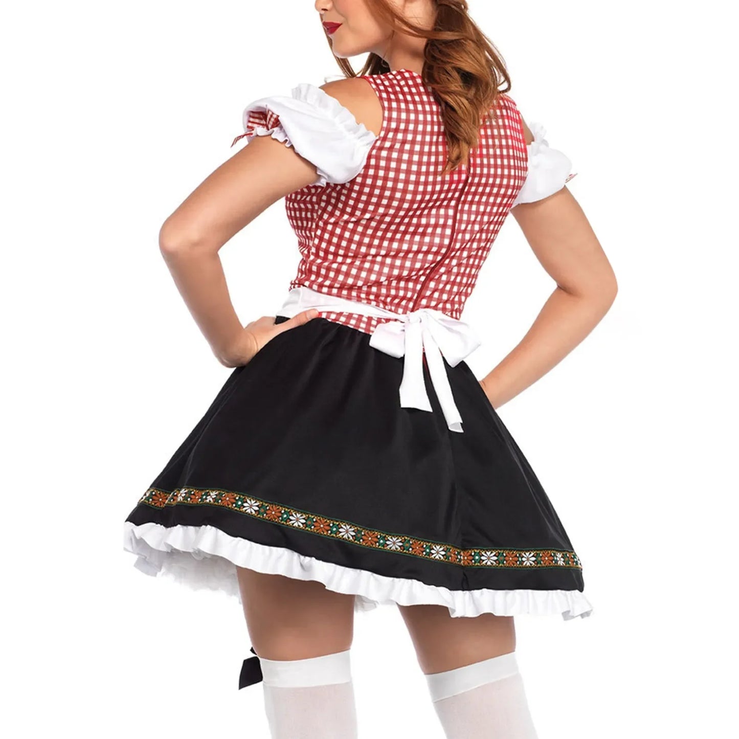 Gianna | Oktoberfest Sexy trägerloses Kleid