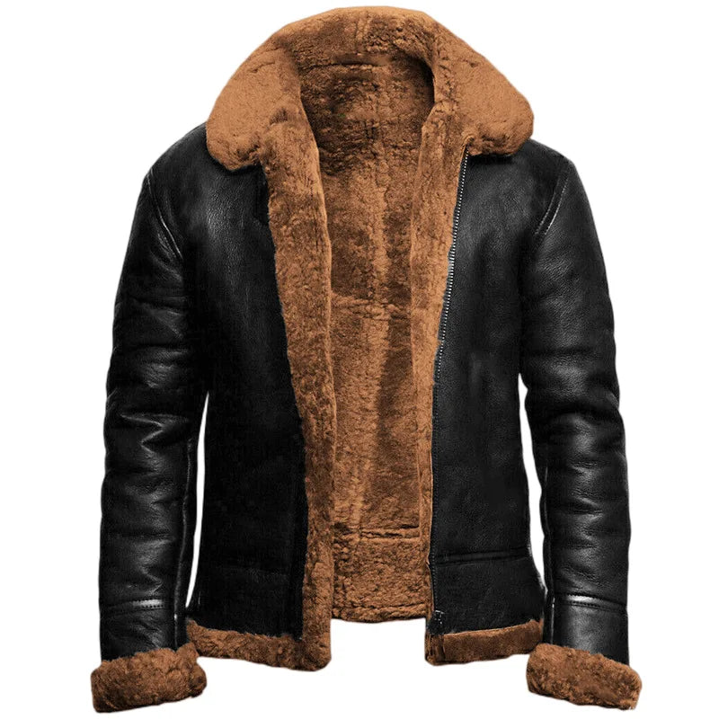 Ramsey™ | Leder Wintermantel