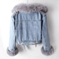 Chloé™ L'Ateribélle Edgy Denim Jacke