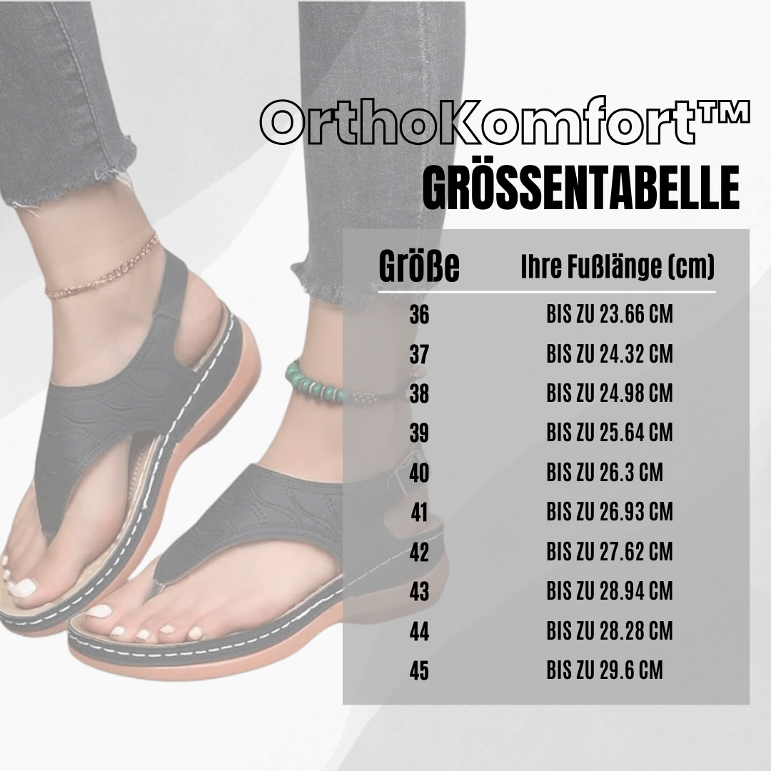 OrthoKomfort™ - Damen ergonomische schmerzlindernde Komfort-Sandalen