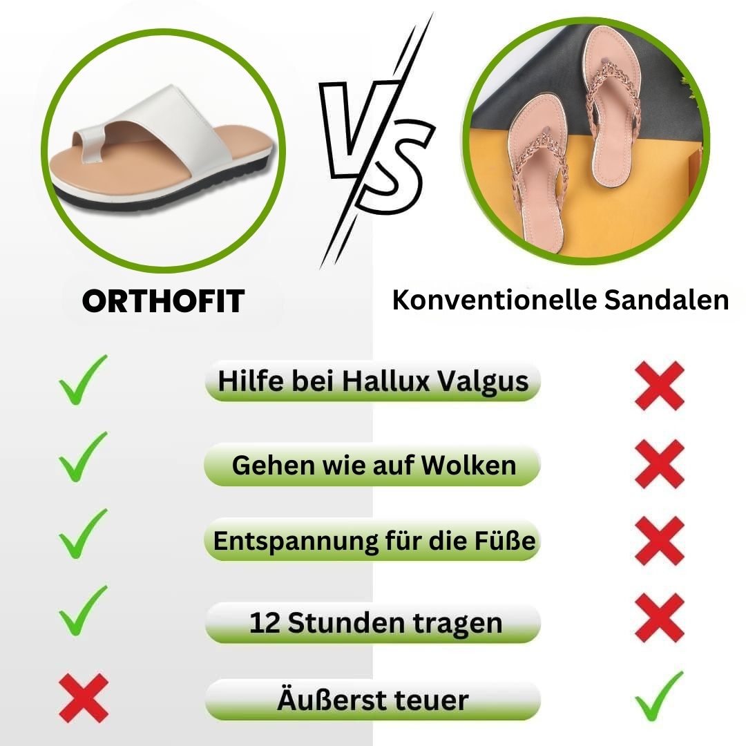 Orthofit™ - ergonomische schmerzlindernde Sandalen