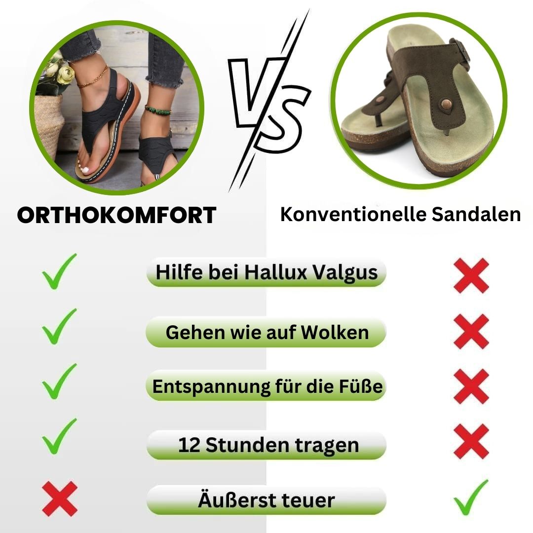 OrthoKomfort™ - Damen ergonomische schmerzlindernde Komfort-Sandalen