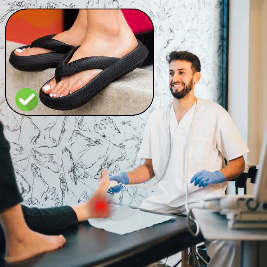 Orthofit™ - Orthopädische Flip-Flops für maximalen Komfort