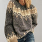 Damen klobig strickpullover